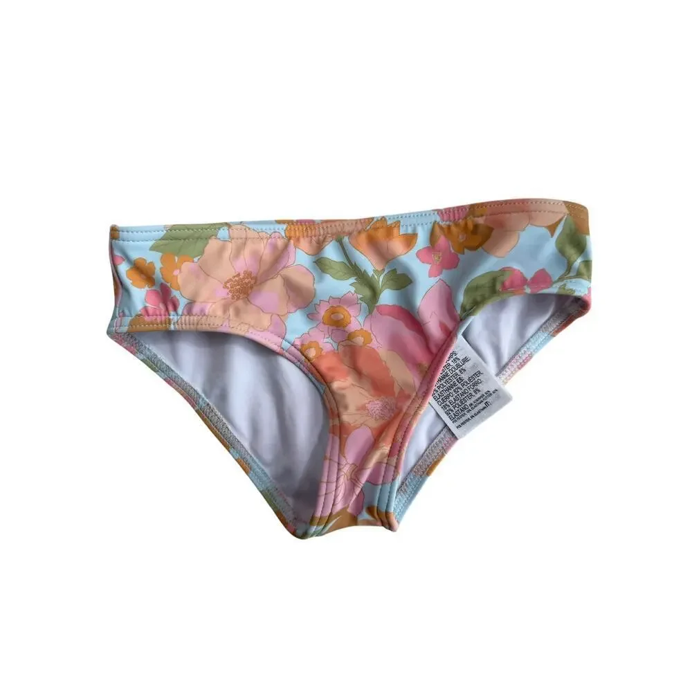 Billabong Girls Multi Blown Away Volley High Neck Swim Set Size 7